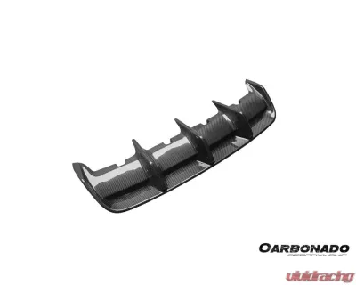 Carbonado DryCF KDA Style Rear Diffuser Porsche Panamera 971 2017-2023 - DRYCF971SD-KG-KDA-RD