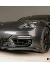 Carbonado Dry Carbon Fiber Front Bumper Air Vent for Porsche Panamera 971 2017-2023                                     - DRYCF971SD-KG-OEM-FBVT - Image 11