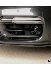 Carbonado Dry Carbon Fiber Front Bumper Air Vent for Porsche Panamera 971 2017-2023                                     - DRYCF971SD-KG-OEM-FBVT - Image 7