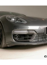 Carbonado Dry Carbon Fiber Front Bumper Air Vent for Porsche Panamera 971 2017-2023                                     - DRYCF971SD-KG-OEM-FBVT - Image 10