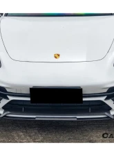 Carbonado Dry Carbon Fiber Front Lip KDA Style for 2017-2023 Porsche Panamera 971 Turbo S                                     - DRYCF971T-KG-KDA-FL - Image 8