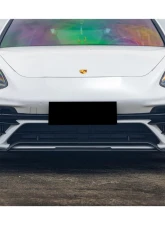 Carbonado Dry Carbon Fiber Front Lip KDA Style for 2017-2023 Porsche Panamera 971 Turbo S                                     - DRYCF971T-KG-KDA-FL - Image 9