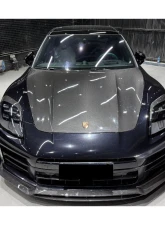 Carbonado DryCF OD Style Headlight Eyelid Eyebrow Cover Porsche Panamera 976 2024-2025                                     - DRYCF976-OD-EB - Image 5