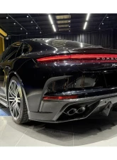 Carbonado DryCF OD Style Rear Diffuser Lip Porsche Panamera 976 2024-2025                                     - DRYCF976-OD-RD - Image 3