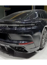 Carbonado DryCF OD Style Rear Diffuser Lip Porsche Panamera 976 2024-2025                                     - DRYCF976-OD-RD - Image 6