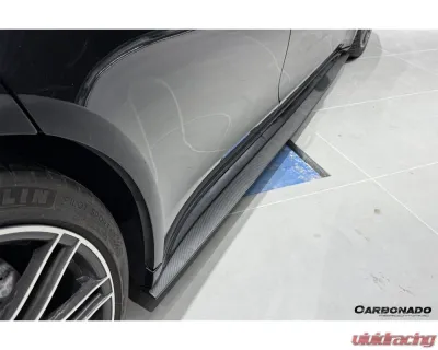Carbonado DryCF OD Style Side Skirts Porsche Panamera 976 2024-2025 - DRYCF976-OD-SS
