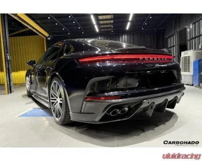 Carbonado Dry Carbon Fiber Trunk Spoiler for Porsche Panamera 976 2024-2025 - DRYCF976-OD-TS