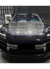 Carbonado DryCF ODV2 Style Front Lip for 2024-2025 Porsche Panamera 976                                     - DRYCF976-ODV2-FL - Image 2