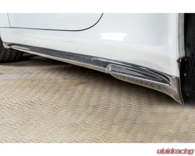 Carbonado DryCF SD Style Side Skirts Porsche Carrera S Turbo 2016-2019 - DRYCF991-KG-992TurboSD-SS