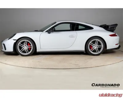 Carbonado DryCF SD Style Side Skirts Porsche Carrera S Turbo 2016-2019 - DRYCF991-KG-992TurboSD-SS