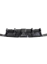 Carbonado DryCF KA Style Rear Lip Diffuser Porsche 991.1 991.2 Carrera 2017-2019                                     - DRYCF991.2-KA-KA-RL - Image 19
