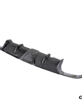 Carbonado DryCF KA Style Rear Lip Diffuser Porsche 991.1 991.2 Carrera 2017-2019                                     - DRYCF991.2-KA-KA-RL - Image 3