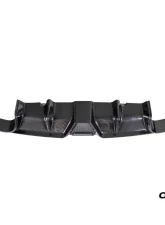Carbonado DryCF KA Style Rear Lip Diffuser Porsche 991.1 991.2 Carrera 2017-2019                                     - DRYCF991.2-KA-KA-RL - Image 4