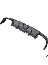 Carbonado DryCF KA Style Rear Lip Diffuser Porsche 991.1 991.2 Carrera 2017-2019                                     - DRYCF991.2-KA-KA-RL - Image 7
