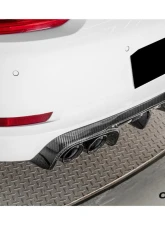 Carbonado DryCF KA Style Rear Lip Diffuser Porsche 991.1 991.2 Carrera 2017-2019                                     - DRYCF991.2-KA-KA-RL - Image 9