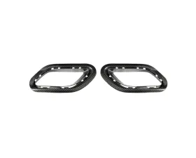 Carbonado DryCF OEM Style Rear Bumper Vent Trims Porsche 991.1 991.2 Carrera 2017-2019