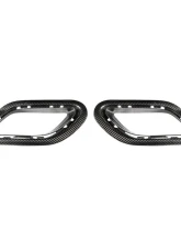 Carbonado DryFGCF OEM Style Rear Bumper Vent Trims Porsche 991.1 991.2 Carrera 2017-2019                                     - DRYFGCF991.2-KG-OEM-RBVT - Image 15