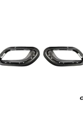 Carbonado DryFGCF OEM Style Rear Bumper Vent Trims Porsche 991.1 991.2 Carrera 2017-2019                                     - DRYFGCF991.2-KG-OEM-RBVT - Image 2