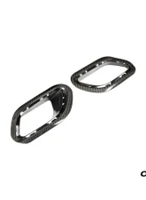 Carbonado DryFGCF OEM Style Rear Bumper Vent Trims Porsche 991.1 991.2 Carrera 2017-2019                                     - DRYFGCF991.2-KG-OEM-RBVT - Image 4
