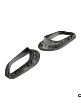Carbonado DryFGCF OEM Style Rear Bumper Vent Trims Porsche 991.1 991.2 Carrera 2017-2019                                     - DRYFGCF991.2-KG-OEM-RBVT - Image 5