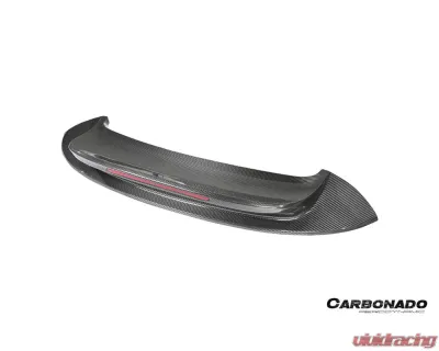 Carbonado Carbon Fiber Trunk Wing Spoiler w/ LED Light for Porsche 911 992 2019-2024 - DRYCF992-KG-SC-W