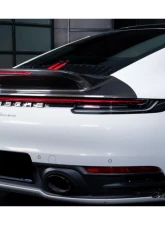 Carbonado Carbon Fiber Trunk Wing Spoiler w/ LED Light for Porsche 911 992 2019-2024                                     - DRYCF992-KG-SC-W - Image 7