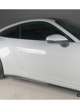 Carbonado DryCF SD Style Side Skirts Porsche 911 992 2019-2024                                     - DRYCF992-KG-Turbo-SS - Image 12