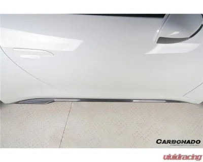 Carbonado DryCF SD Style Side Skirts Porsche 911 992 2019-2024 - DRYCF992-KG-Turbo-SS