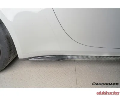 Carbonado DryCF SD Style Side Skirts Porsche 911 992 2019-2024 - DRYCF992-KG-Turbo-SS