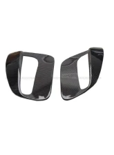 Carbonado DryCF Quarter Panel Side Scoops for 2020-2023 Porsche 911/992 Turbo S                                     - DRYCF992Turbo-MAN-TA-QPS - Image 11