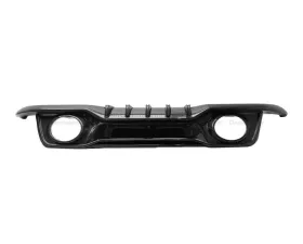 Carbonado DryCF TA Style Rear Lip w/ Winglets Porsche 911/992 Turbo S 2020-2023