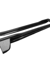 Carbonado DryCF TA Style Side Skirts Porsche 911/992 Turbo S 2020-2023                                     - DRYCF992Turbo-MAN-TA-SS - Image 15