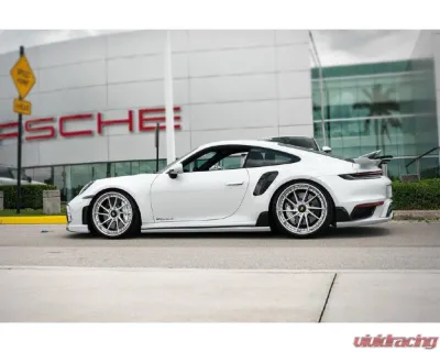 Carbonado DryCF TA Style Side Skirts Porsche 911/992 Turbo S 2020-2023 - DRYCF992Turbo-MAN-TA-SS