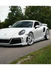 Carbonado DryCF TA Style Side Skirts Porsche 911/992 Turbo S 2020-2023                                     - DRYCF992Turbo-MAN-TA-SS - Image 14