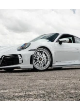 Carbonado DryCF TA Style Side Skirts Porsche 911/992 Turbo S 2020-2023                                     - DRYCF992Turbo-MAN-TA-SS - Image 15