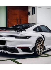 Carbonado DryCF TA Style Side Skirts Porsche 911/992 Turbo S 2020-2023                                     - DRYCF992Turbo-MAN-TA-SS - Image 4