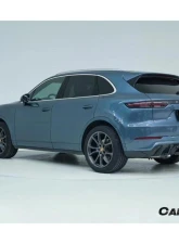 Carbonado DryCF GT Style Rear Diffuser w/ Exhaust Adapter Pipe Porsche Cayenne 2018-2025                                     - DRYCF9Y0-KG-23TurboGT-RD - Image 12