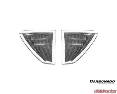 Porsche Carbonado DryCF Fender Vent MSY Style 2018-2025 Cayenne S E-Hybrid Turbo - DRYCF9Y0-KG-MSY-FDV