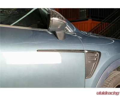 Porsche Carbonado DryCF Fender Vent MSY Style 2018-2025 Cayenne S E-Hybrid Turbo - DRYCF9Y0-KG-MSY-FDV