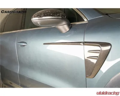 Porsche Carbonado DryCF Fender Vent MSY Style 2018-2025 Cayenne S E-Hybrid Turbo - DRYCF9Y0-KG-MSY-FDV