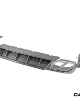 Carbonado DryCF MSY Style Rear Lip Diffuser Porsche Cayenne 2018-2025                                     - DRYCF9Y0-KG-MSY-RD - Image 2