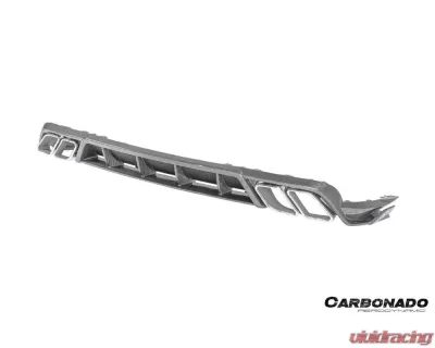 Carbonado DryCF MSY Style Rear Lip Diffuser Porsche Cayenne 2018-2025 - DRYCF9Y0-KG-MSY-RD
