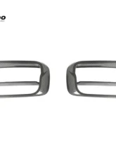 Carbonado Carbon Fiber Front Bumper Vent Cover for Porsche Cayenne Turbo 2018-2023                                     - DRYCF9Y0.1-KG-TKT-FBVT - Image 2