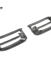 Carbonado Carbon Fiber Front Bumper Vent Cover for Porsche Cayenne Turbo 2018-2023                                     - DRYCF9Y0.1-KG-TKT-FBVT - Image 4