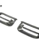 Carbonado Carbon Fiber Front Bumper Vent Cover for Porsche Cayenne Turbo 2018-2023                                     - DRYCF9Y0.1-KG-TKT-FBVT - Image 5