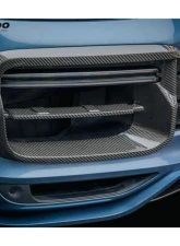 Carbonado Carbon Fiber Front Bumper Vent Cover for Porsche Cayenne Turbo 2018-2023                                     - DRYCF9Y0.1-KG-TKT-FBVT - Image 8