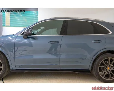 Porsche Cayenne Turbo 2018-2023 Carbonado Dry Carbon Fiber Wide Body Kit MSY Style - DRYFGCF9Y0.1T-KG-MSY-FLK