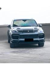 Porsche Cayenne Turbo 2018-2023 Carbonado Dry Carbon Fiber Wide Body Kit MSY Style                                     - DRYFGCF9Y0.1T-KG-MSY-FLK - Image 15