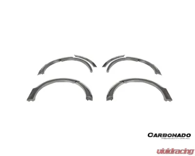 Porsche Cayenne Turbo 2018-2023 Carbonado Dry Carbon Fiber Wide Body Kit MSY Style - DRYFGCF9Y0.1T-KG-MSY-FLK