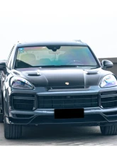 Porsche Carbonado DryCF MSY Style Front Lip 2018-2023 Cayenne Turbo 9Y0.1T-KG-MSY-FL                                     - DRYCF9Y0.1T-KG-MSY-FL - Image 7